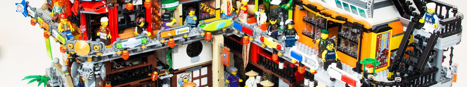 Ninjago City harbour by Keith Fisher