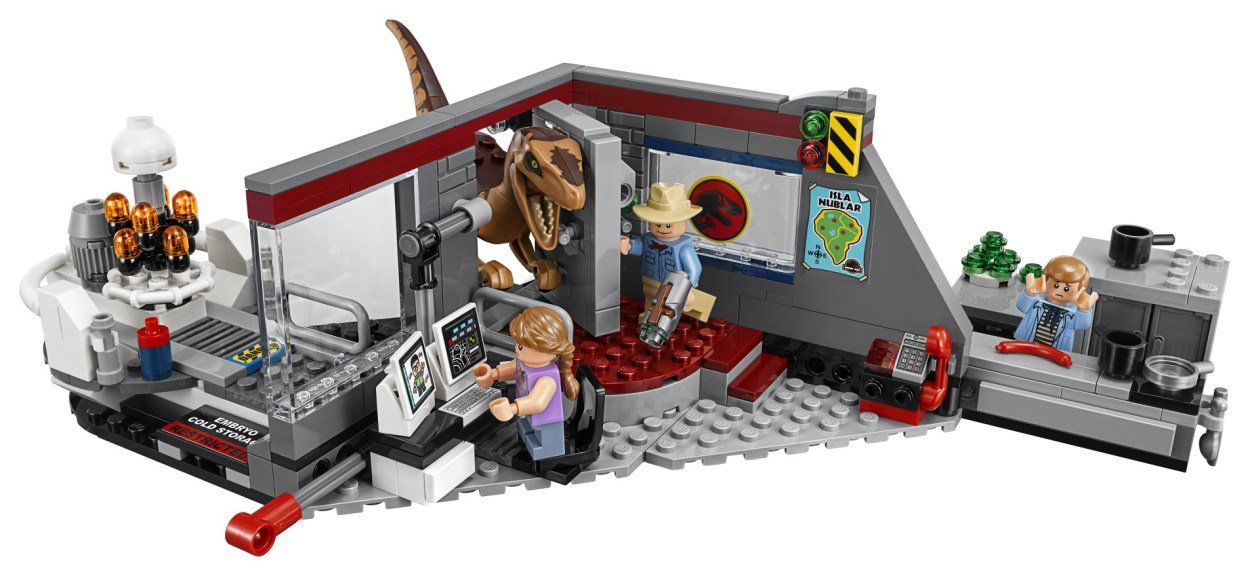 LEGO Jurassic Park Velociraptor Chase 75932 Unboxing Video