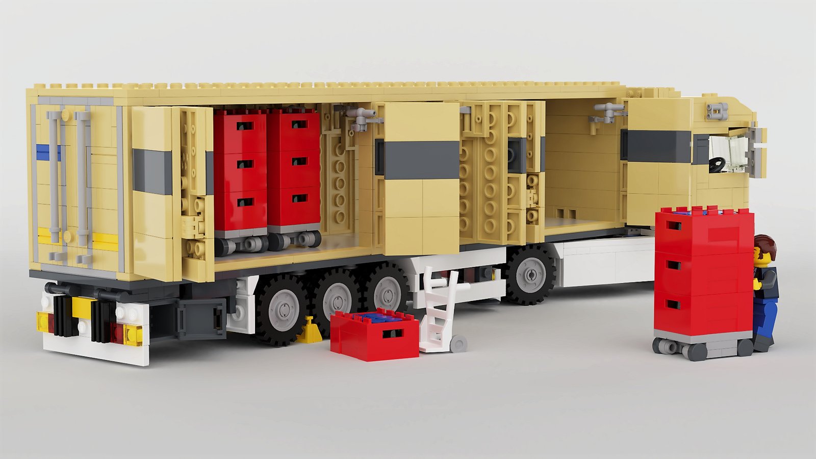 John O’Shea the LEGO Truck man on Flickr