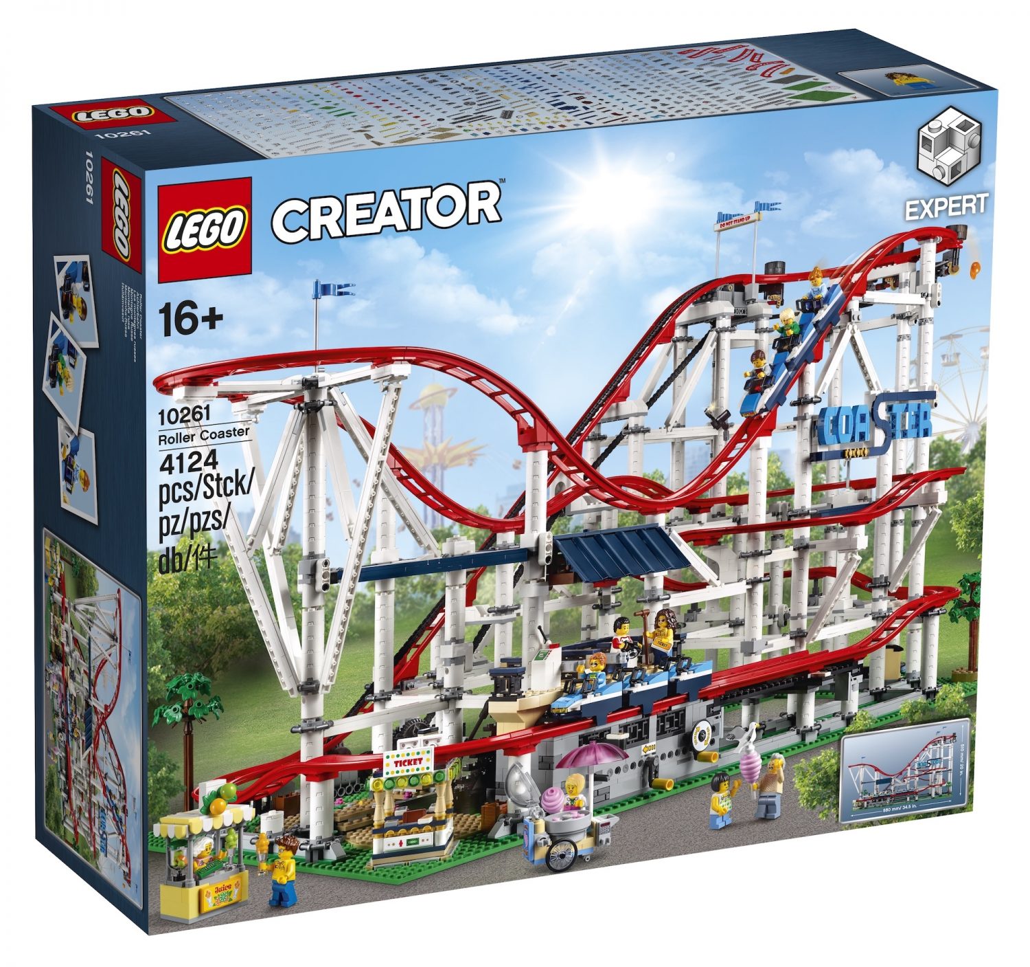 Revealed: Official LEGO Creator Expert Roller Coaster set 10261 [news]