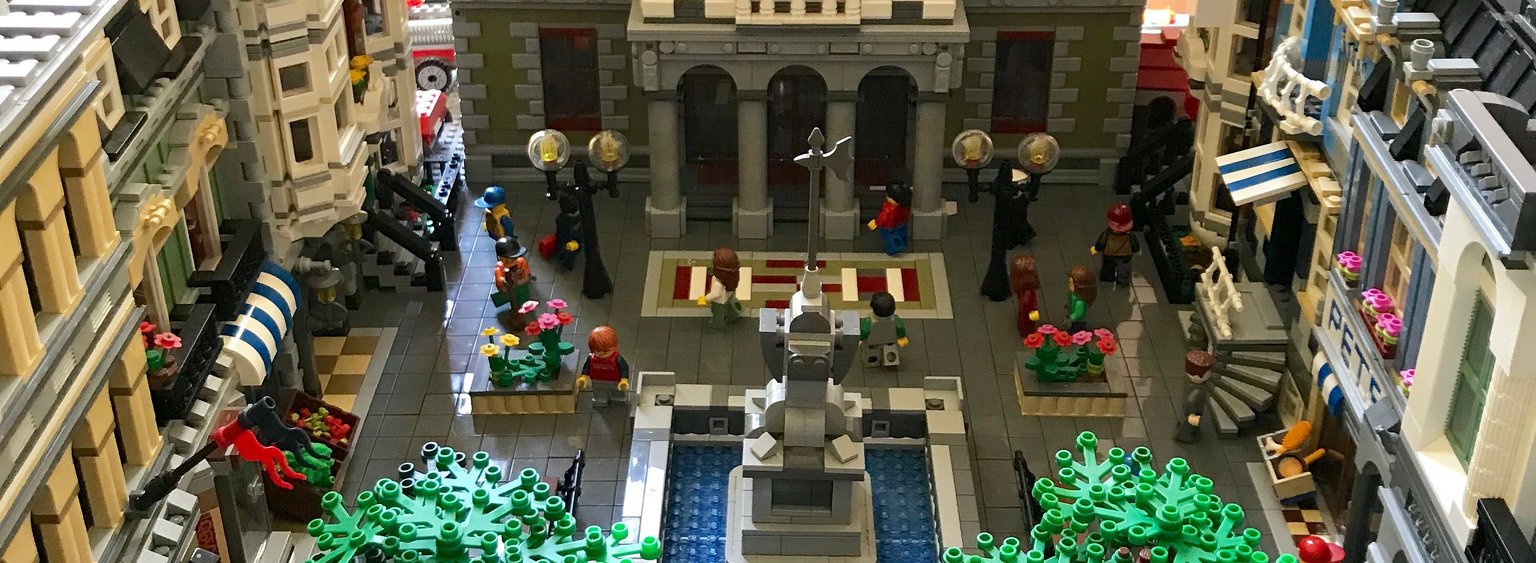 French Town Square Hall by Flickr user Jean Macou
