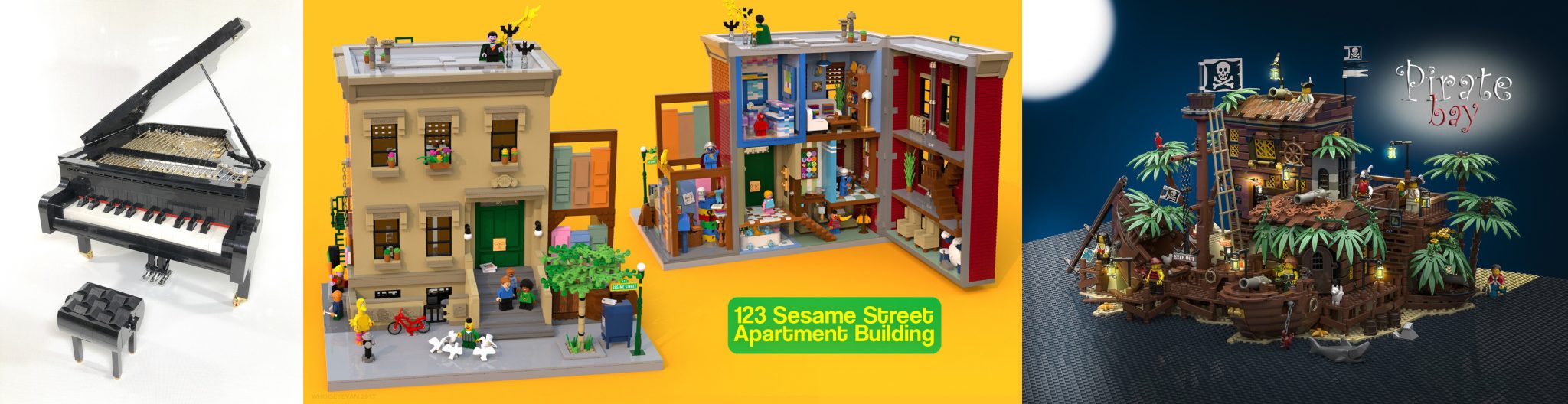 LEGO IDEAS Announces 3 new sets coming in 2020!