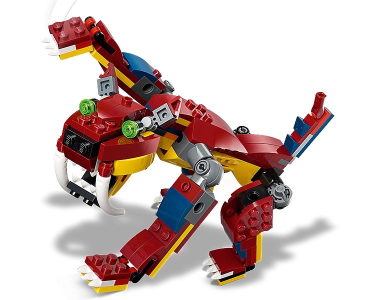 LEGO Creator Fire Dragon 31102 - Build 3 - Saber Tooth Tiger