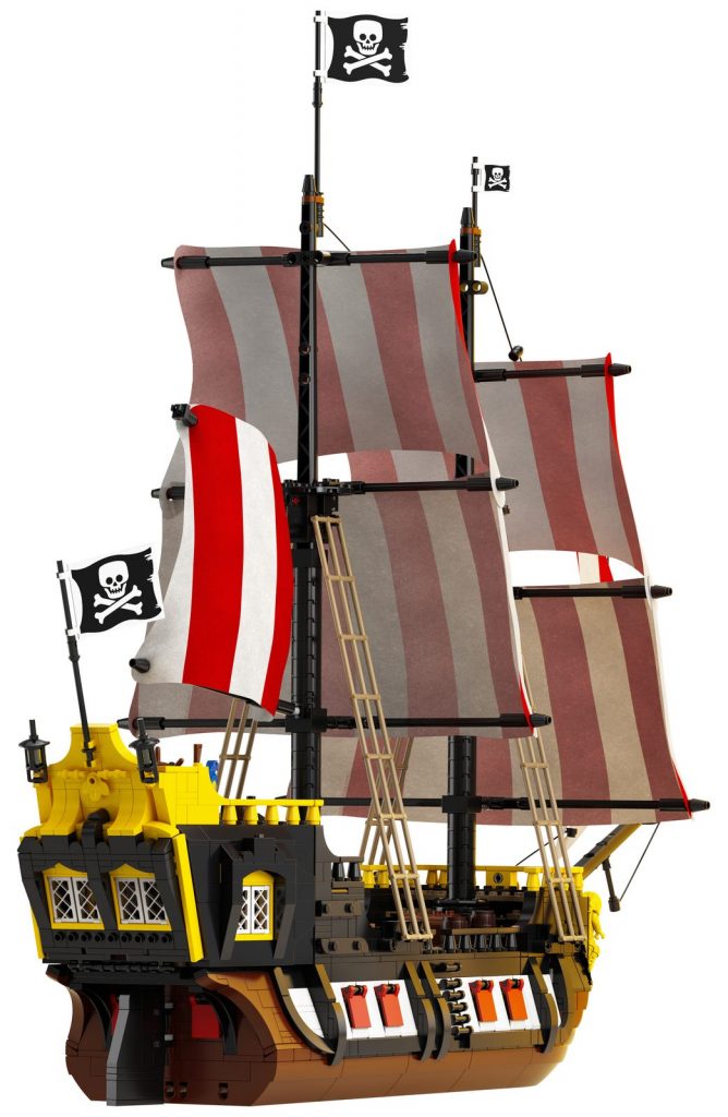 Pirates of Barracuda Bay 21322 | LEGO Ideas | Magificent Sailing Ship
