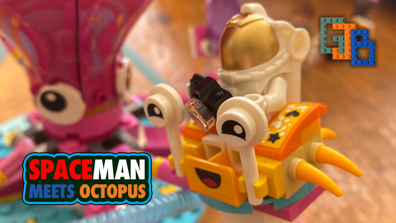 LEGO Spaceman meets an Octopus | Hi to Greg & Clark (aka @brickitect) from Joss