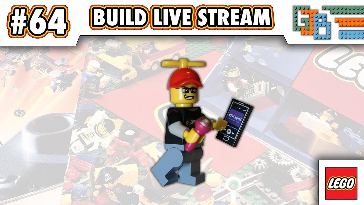 LEGO LIVE STREAM BUILD #64 – #cheeruptaz